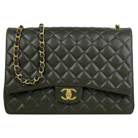 chanel maxi caviar On Sale 